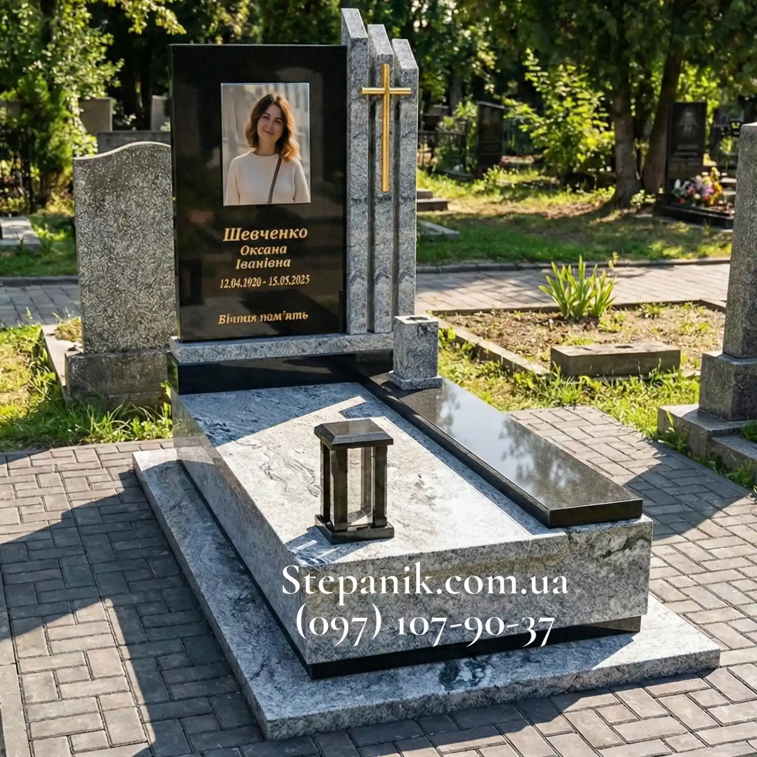 Пам'ятник європейський вісконт габро (Модель 191)